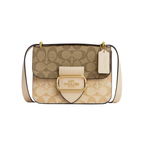 Coach Morgan Square Crossbody Bag In Signature Canvas