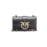 Mini Love Bag One Simply BLACK-ANTIQUE GOLD