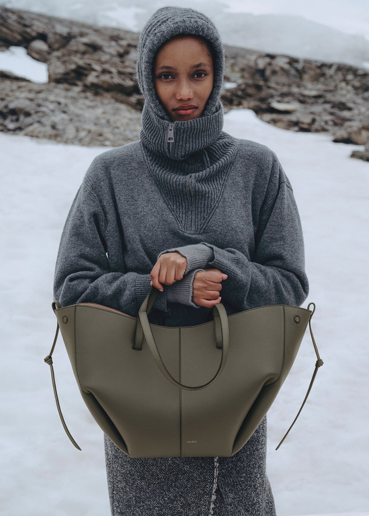 Polène Cyme Edition Textured Smoky Green - Image 3