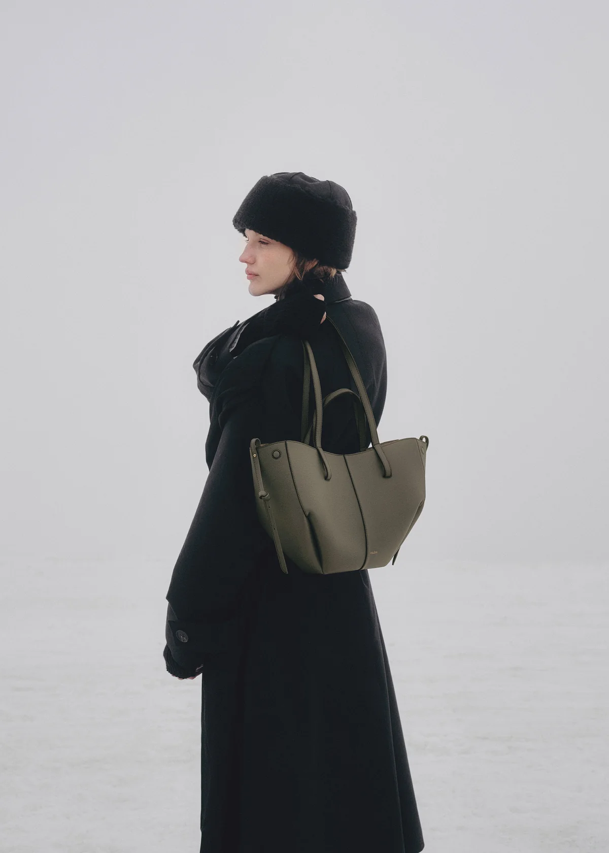 Polène Cyme Mini Edition Textured Smoky Green - Image 4