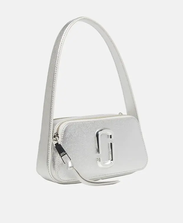 Marc Jacobs The Slingshot Shoulder Bag - Silver - Image 3