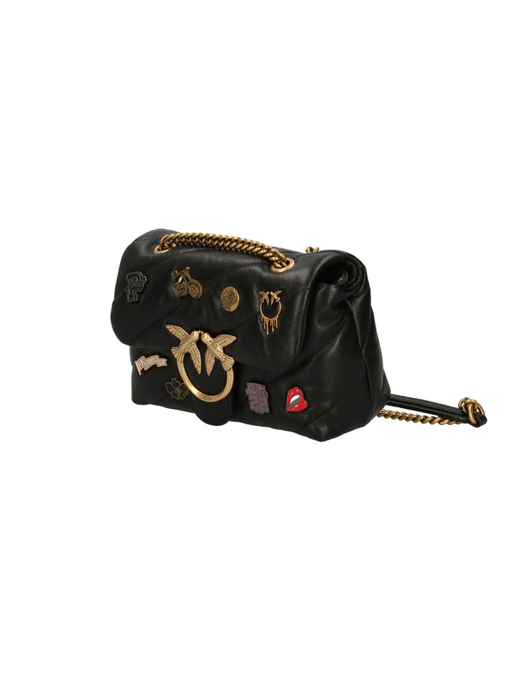 Pinko Love Mini Puff Bag - Black - Image 2
