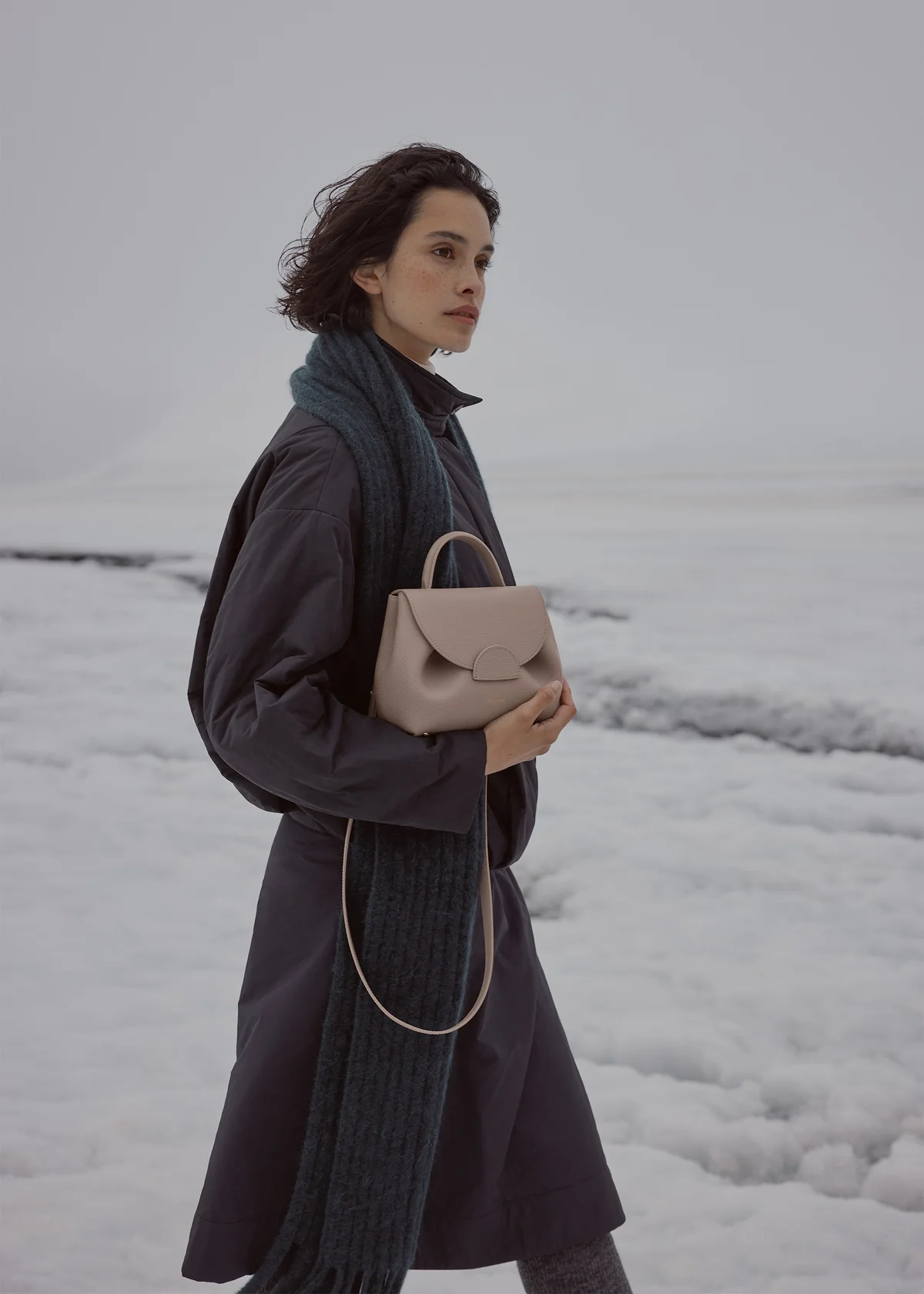 Polène Numéro Un Nano Edition Textured Taupe - Image 2