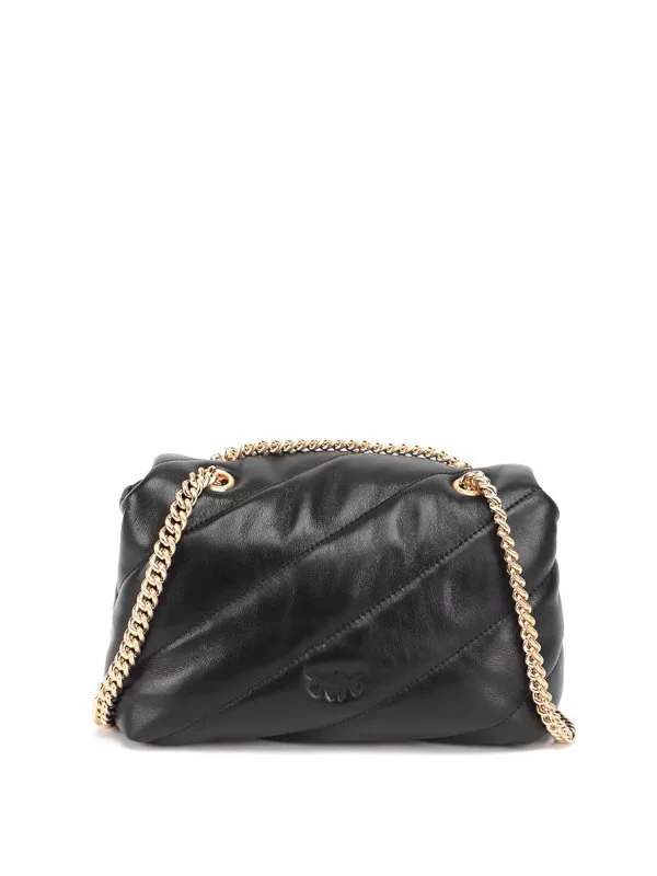 Pinko Love Mini Puff Bag - Black - Image 3