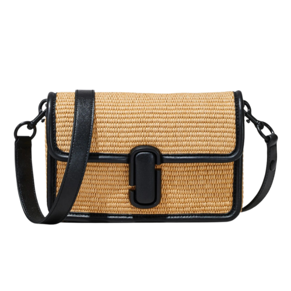 MARC JACOBS - The Raffia Effect Shoulder Bag