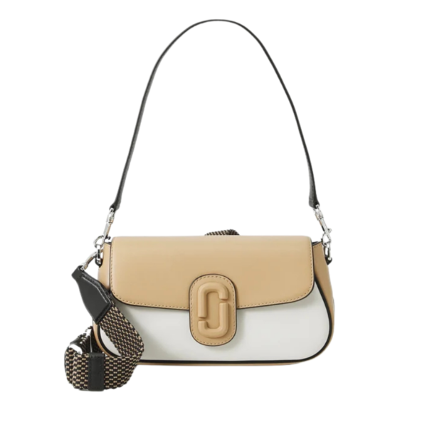 MARC JACOBS THE LARGE CLOVER SHOULDER BAG -Camel