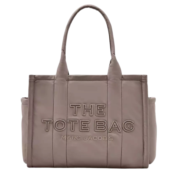 MARC JACOBS The Puffy Nylon Large Tote Bag - Cement