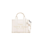 The Marc Jacobs Small Tote Bag Leather Cotton Silver