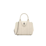 The Marc Jacobs Turnlock Crossbody Tote Bag Cloud White