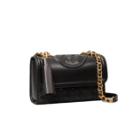 Tory Burch Fleming Small Convertible Shoulder Bag Black