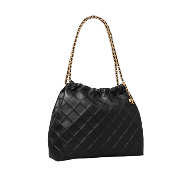 Tory Burch Fleming Hobo Black