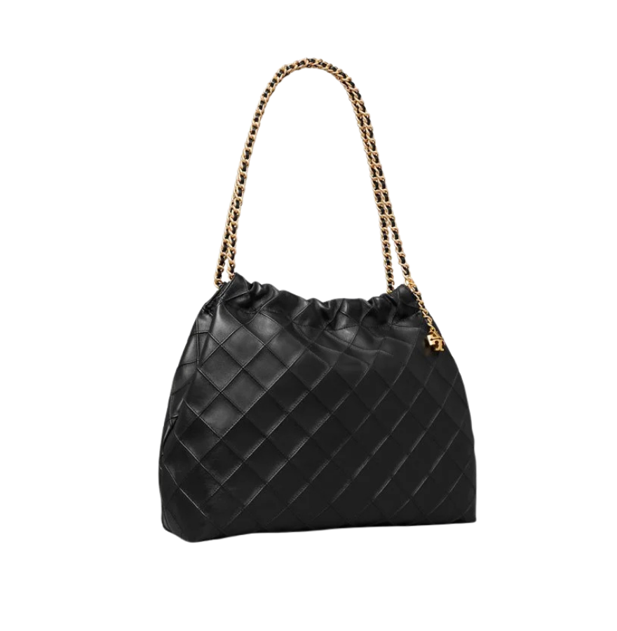 Tory Burch Fleming Hobo Black