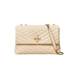 Tory Burch Kira Chevron Convertible Shoulder Bag New Cream