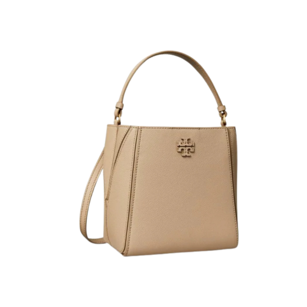 Tory Burch McGraw Small Bucket Bag Fresh Clay