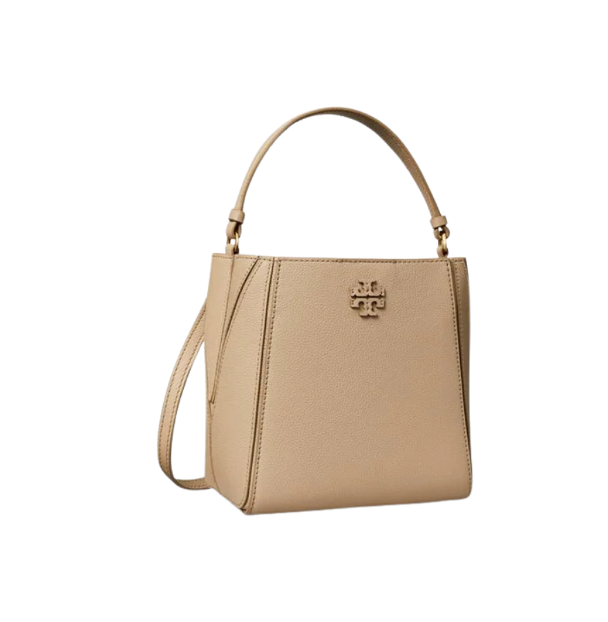 Tory Burch McGraw Small Bucket Bag Fresh Clay