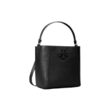 Tory Burch McGraw Small Bucket Bag Black