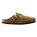 BIRKENSTOCK Boston Shearling  Suede Leather - Mink