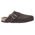 BIRKENSTOCK Boston Shearling  Suede Leather - Mocca