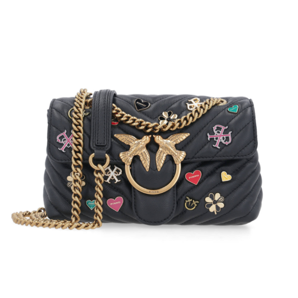 Pinko Love Mini Puff Bag - Black