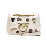 Pinko Love Mini Puff Bag - White