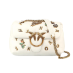 Pinko Love Mini Puff Bag - White