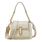 Marc Jacobs The J Marc Chain Mini Leather Satchel Bag - Cloud White