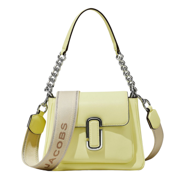 Marc Jacobs The J Marc Chain Mini Leather Satchel Bag - Yellow