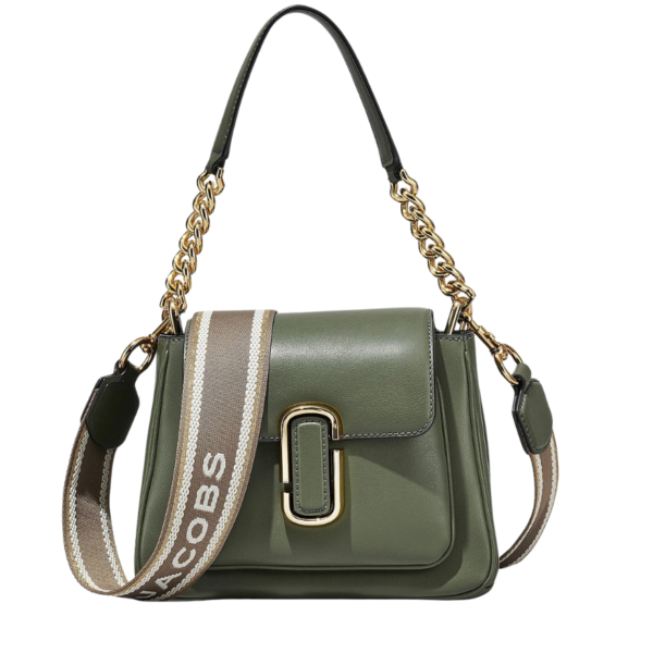 Marc Jacobs The J Marc Chain Mini Leather Satchel Bag - Green