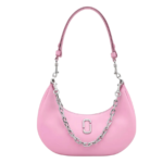 MARC JACOBS The Curve Leather Shoulder Bag - Pink