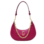 MARC JACOBS The Curve Leather Shoulder Bag - Pink