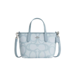 Coach City Mini Tote Bag In Signature Canvas Blue