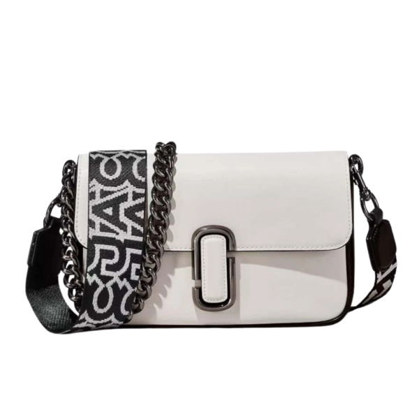 The Marc Jacobs J Marc Shoulder Bag White