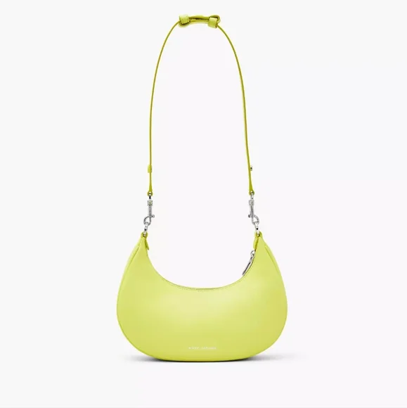 MARC JACOBS The Curve Leather Shoulder Bag - Yellow - Image 3