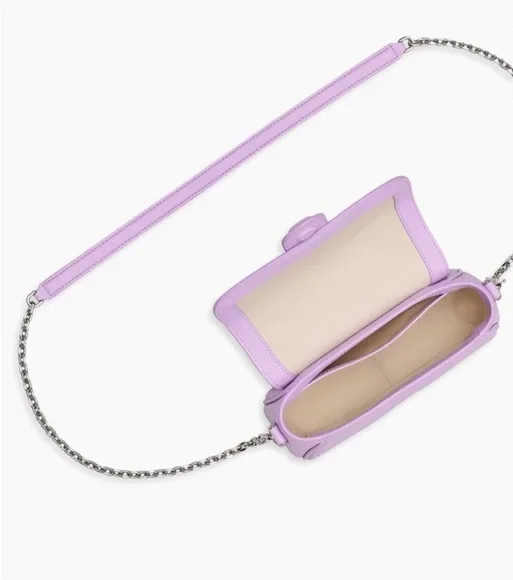 MARC JACOBS The Clover Shoulder Bag – Purple - Image 5