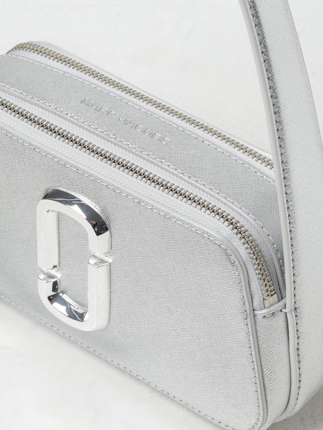 Marc Jacobs The Slingshot Shoulder Bag - Silver - Image 4