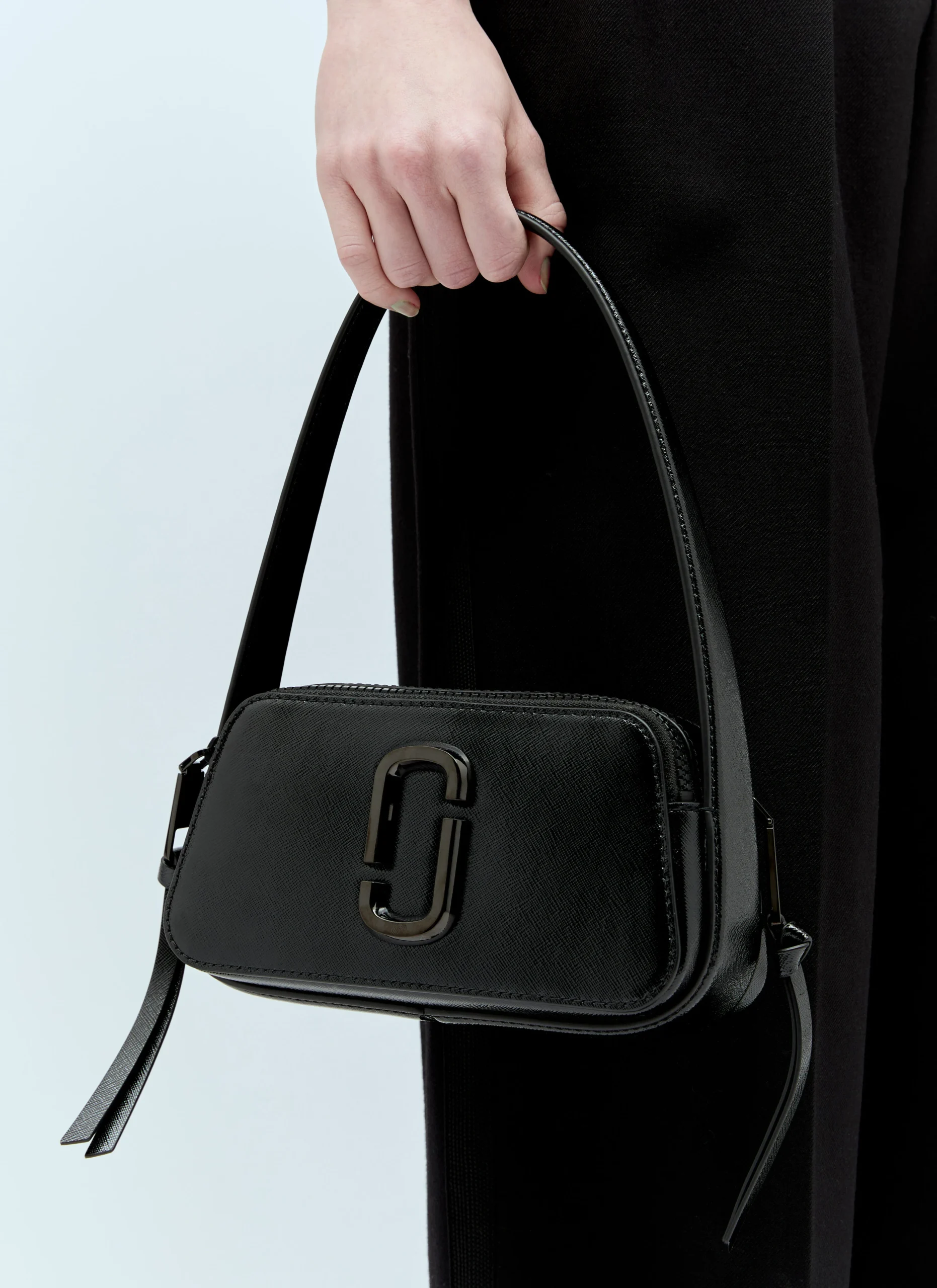 Marc Jacobs The Slingshot Shoulder Bag - Black - Image 8