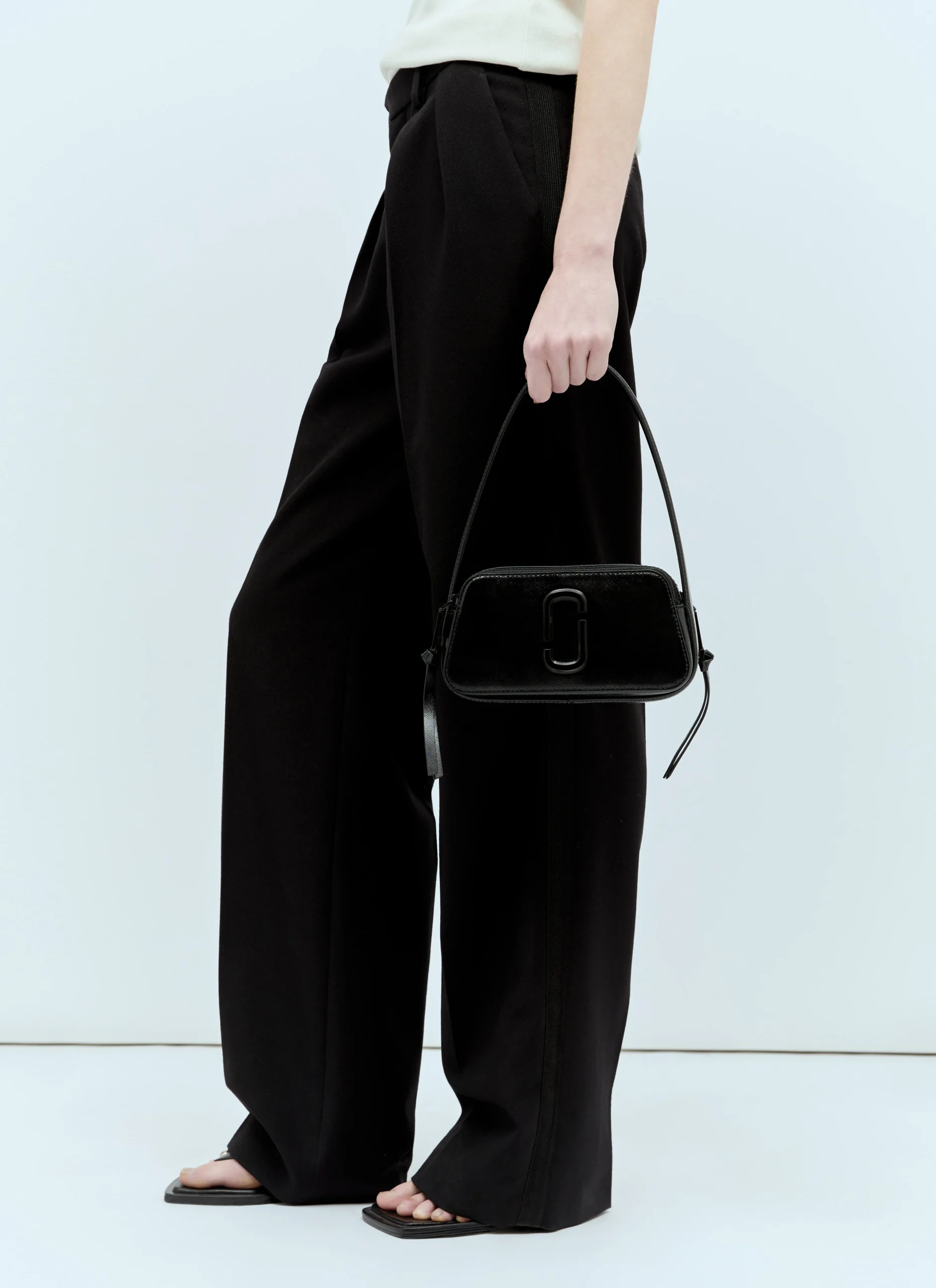 Marc Jacobs The Slingshot Shoulder Bag - Black - Image 6