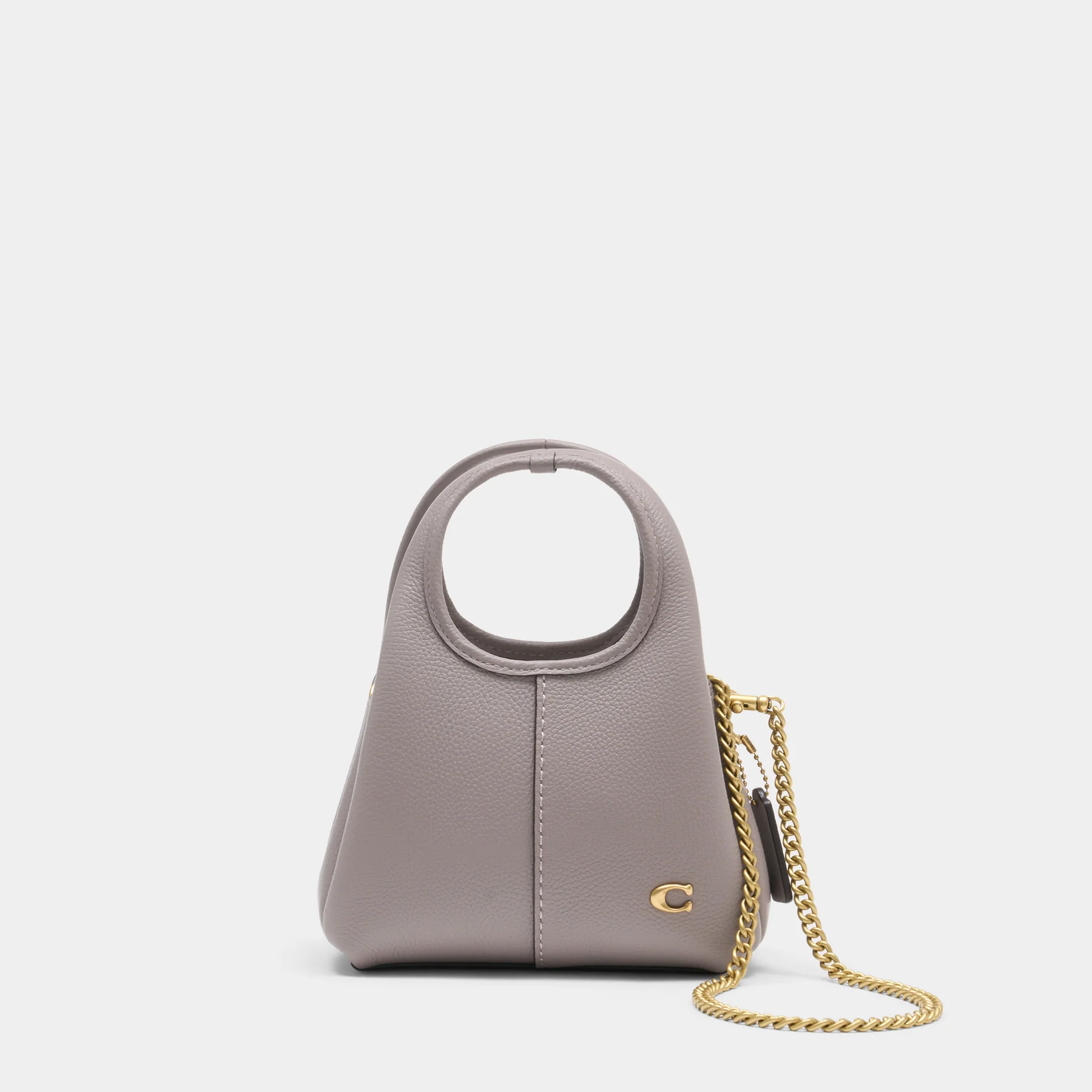 COACH  Lana 19 Shoulder Bag Grey