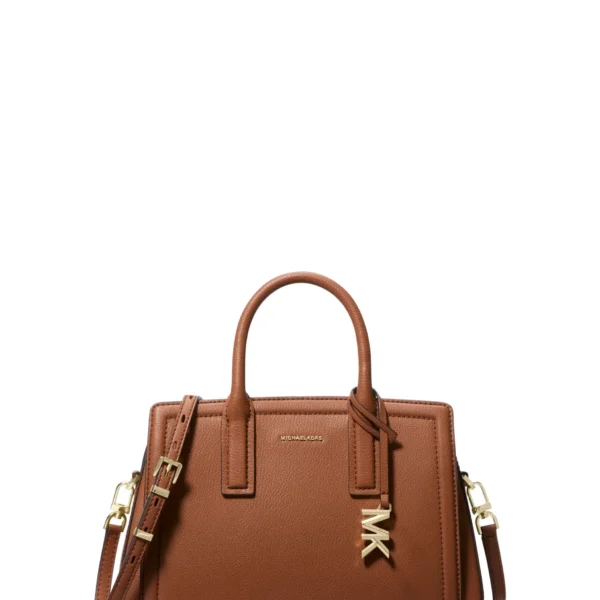 Michael Kors Laila Small Leather Shoulder Bag LUGGAGE