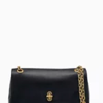 The Marc Jacobs Leather Dual Chain Wallet Black