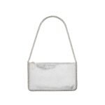 STELLA MCCARTNEY Falabella Pochette in Faux Shaggy Deer Grey