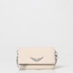 Zadig et Voltaire Rock Soft Savage Clutch Flash
