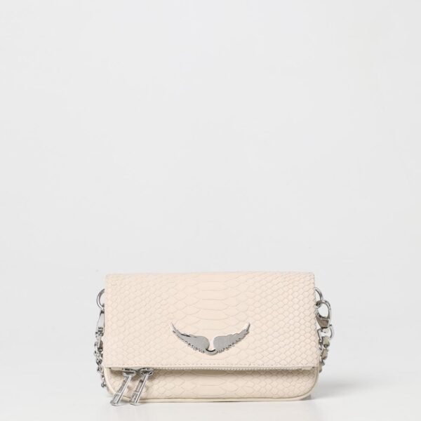 Zadig et Voltaire Rock Mini Soft Savage Clutch Flash