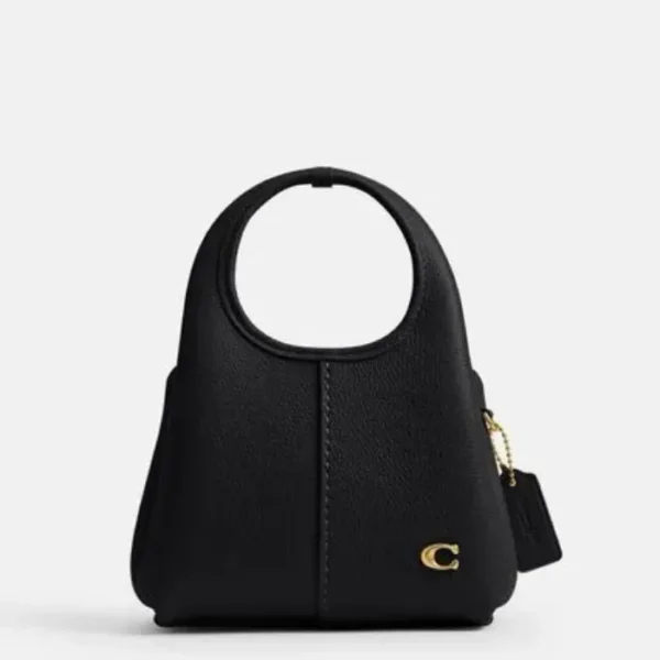 coach lana 19 shoulder bag Black