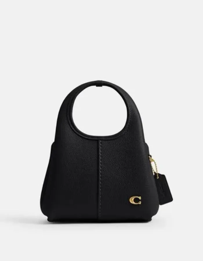 coach lana 19 shoulder bag Black