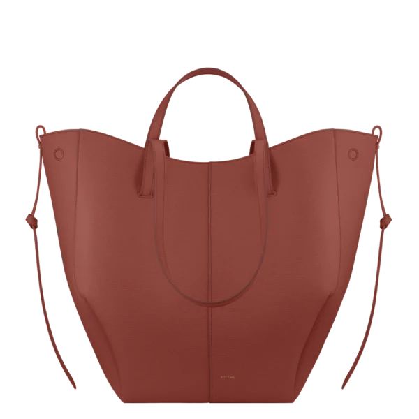 Polene Cyme Tote EDITION TEXTURED TERRACOTTA