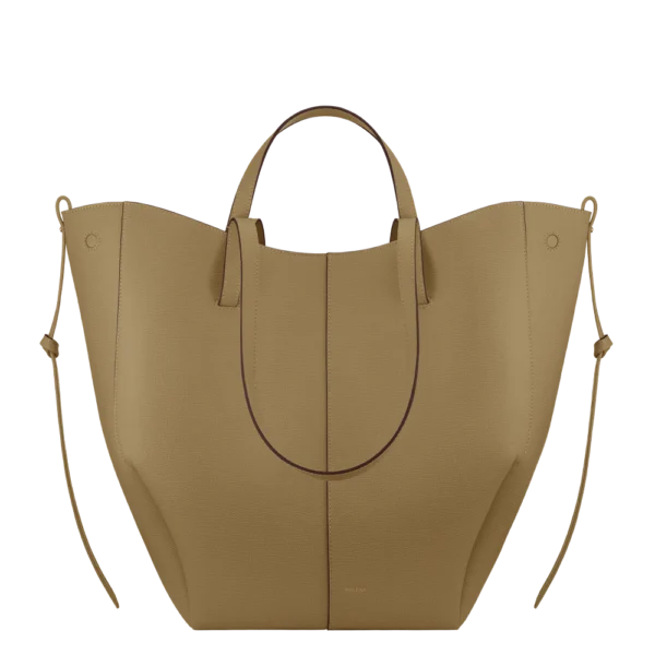 Polene Cyme Tote EDITION TEXTURED SMOKY OLIVE