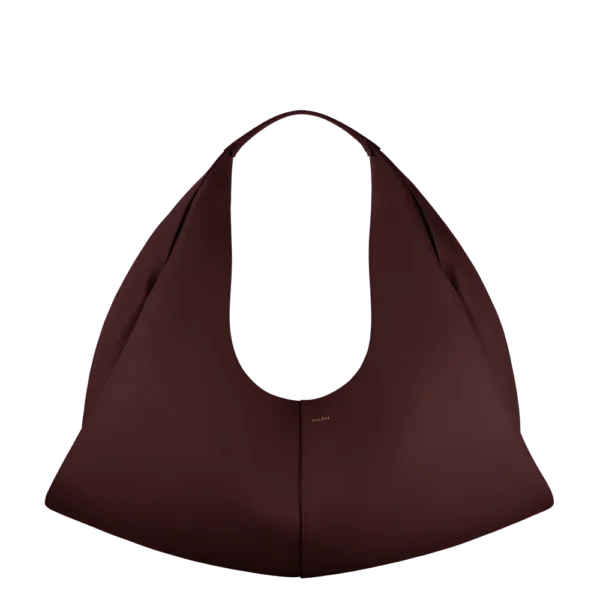 Polene Shuldo EDITION TEXTURED BLACK CHERRY